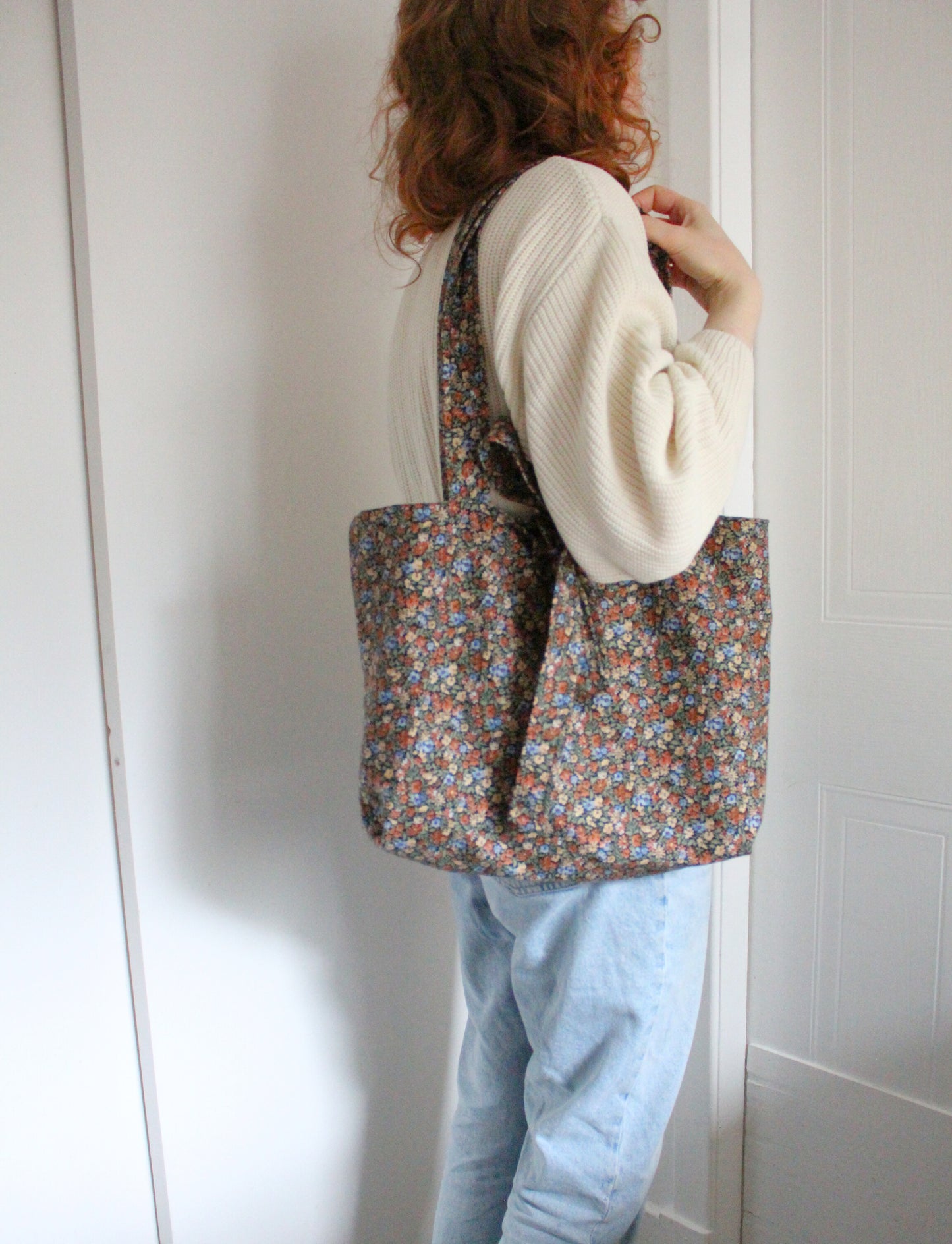Martha Tote Bag - Autumn Floral