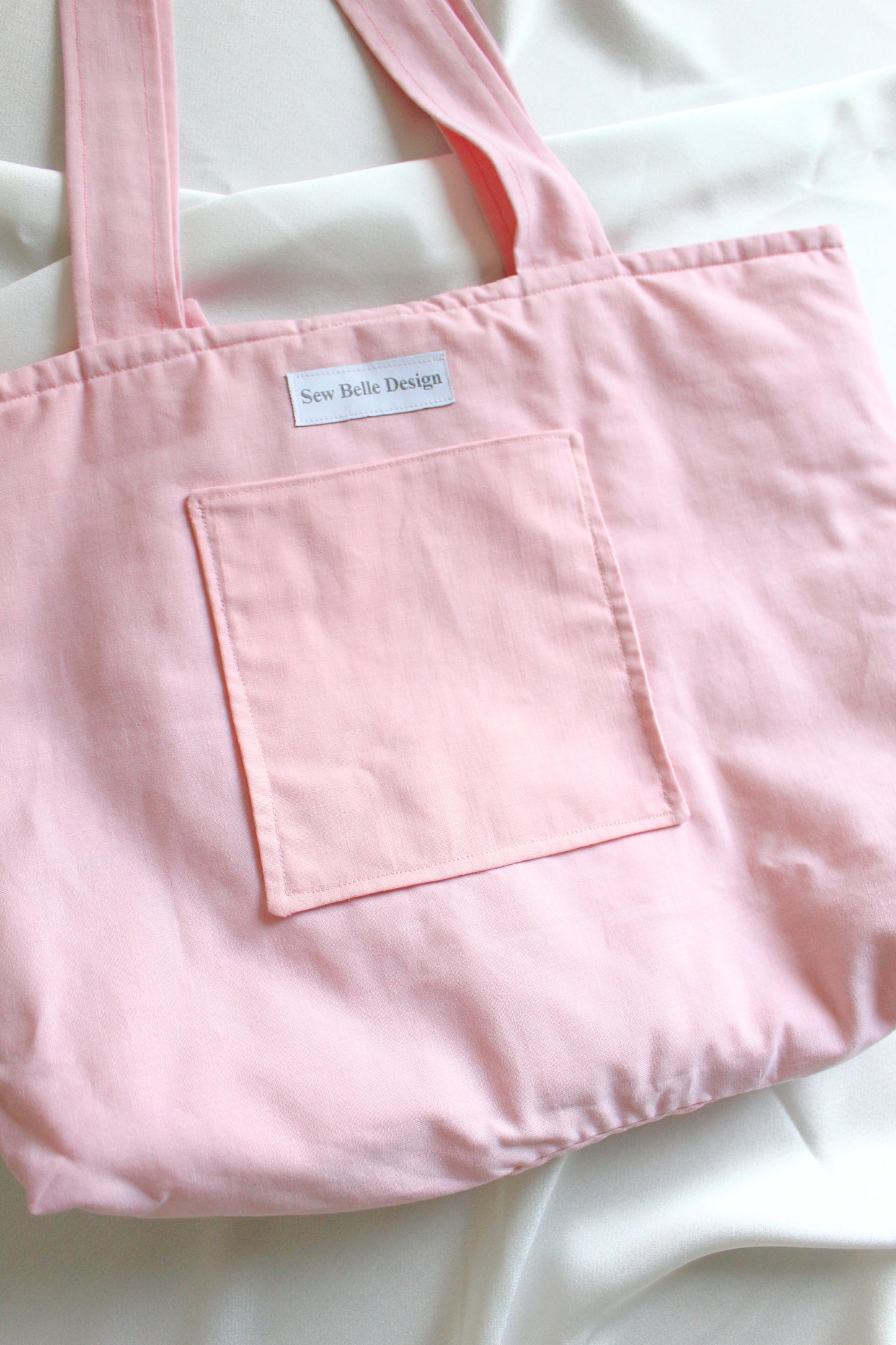 Martha Tote Bag - Quilted Pink