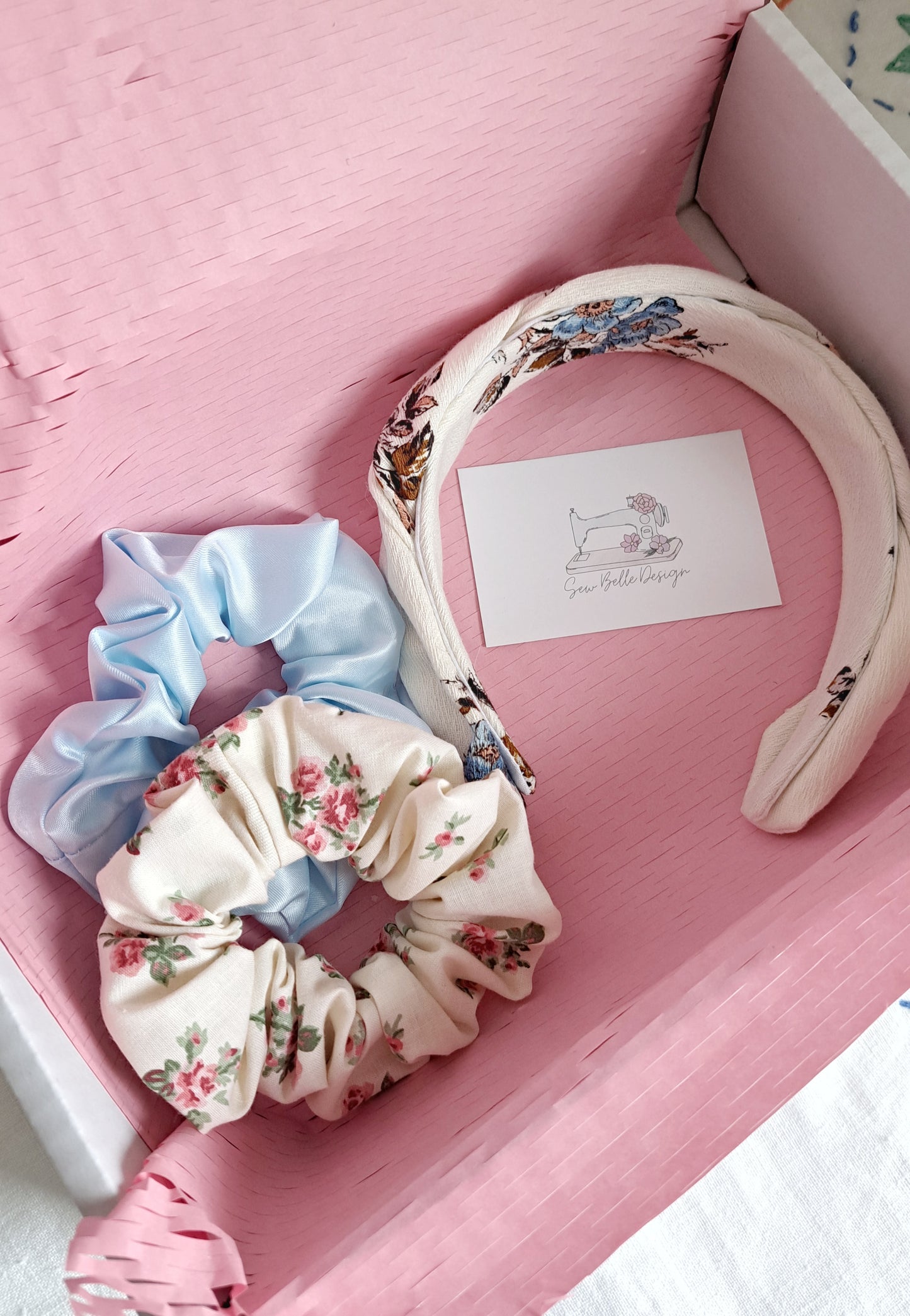 Hairband & Scrunchie Gift Box - Customisable