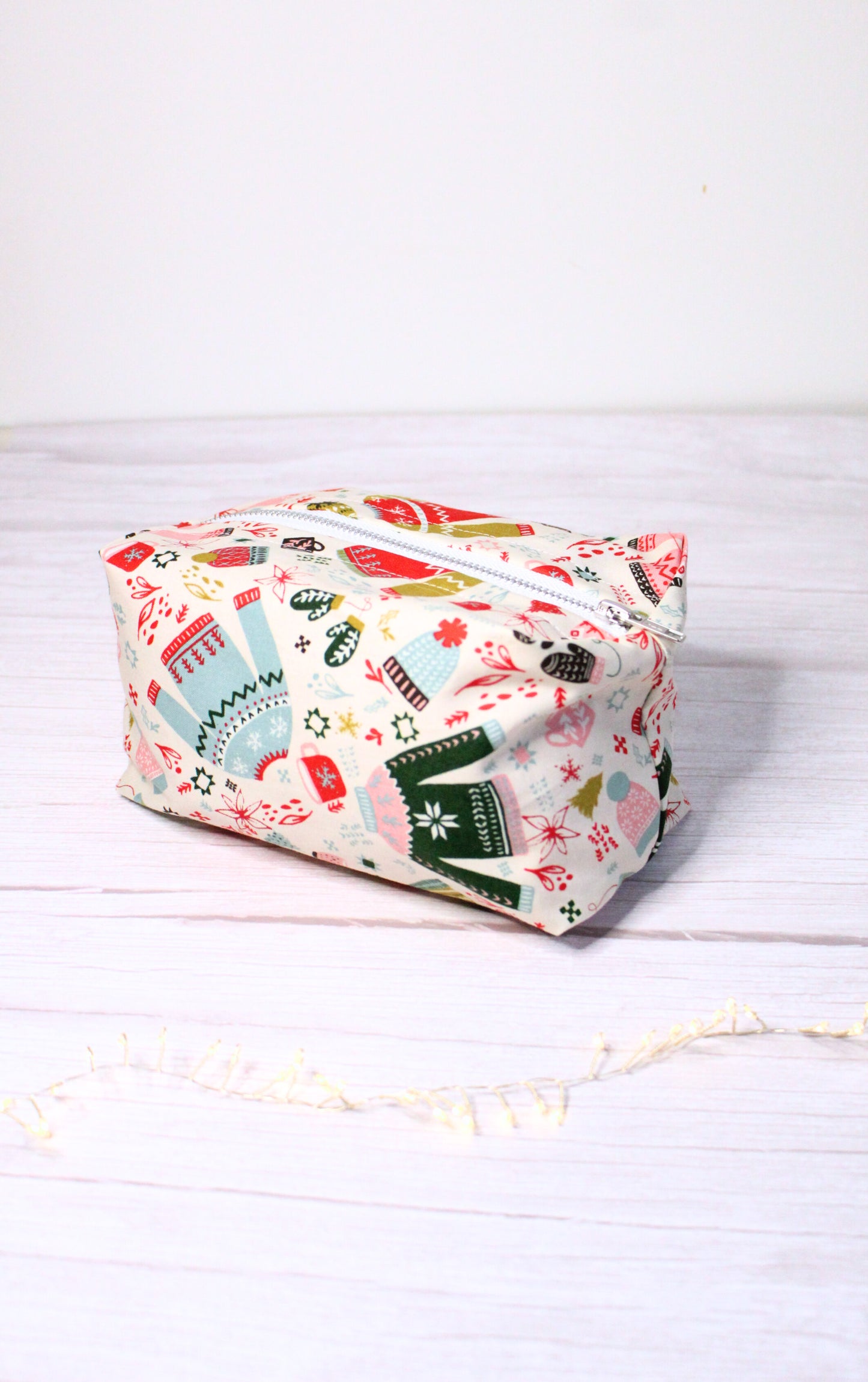 Cosy Christmas Zip Bag