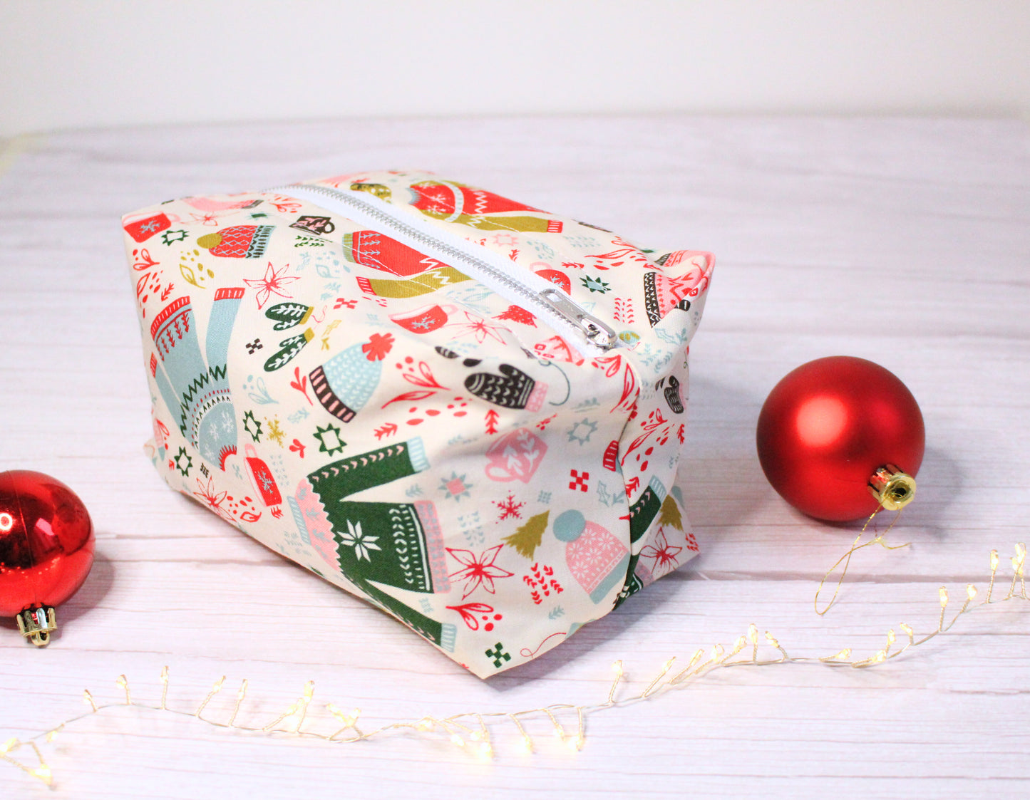 Cosy Christmas Zip Bag